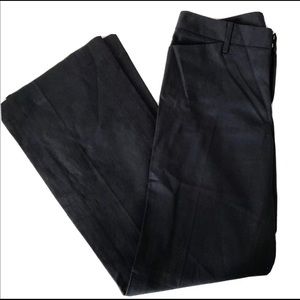 Club Monaco Black Cotton/ Linen Blend Pants